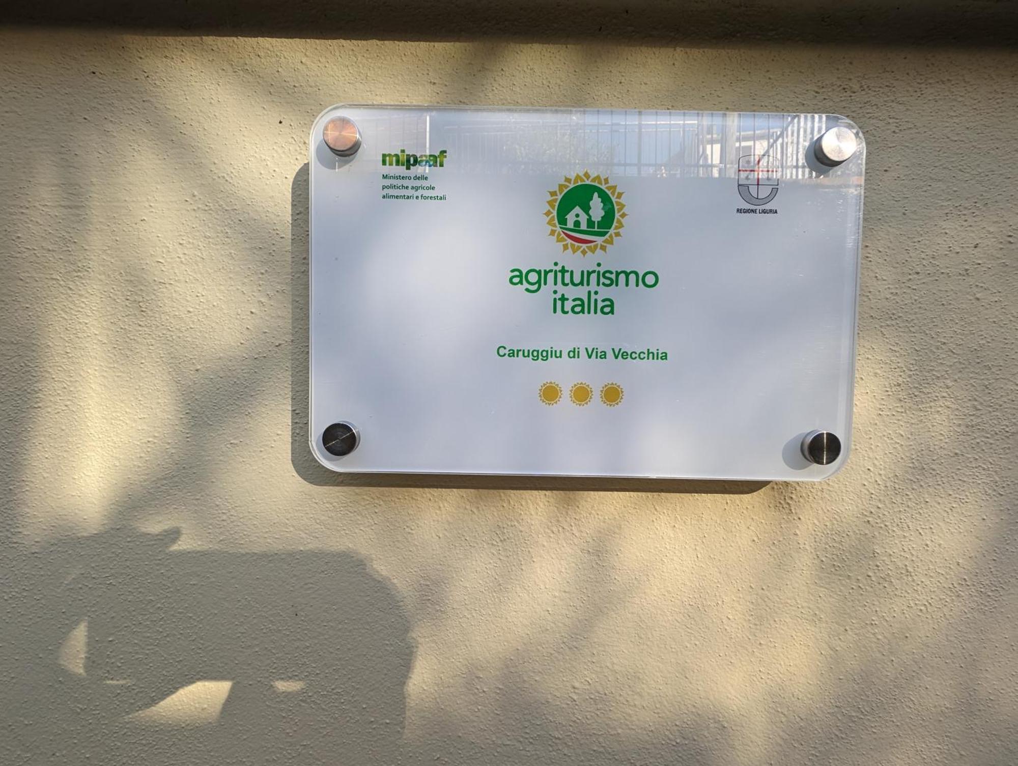 Agriturismo Caruggiu Di Via Vecchia Orco Feglino Exterior photo